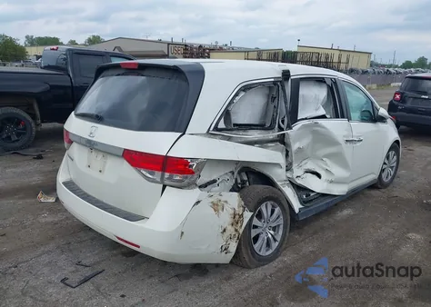 2015 Honda Odyssey Ex-L z USA, uszkodzony, nr VIN 5FNRL5H62FB119389